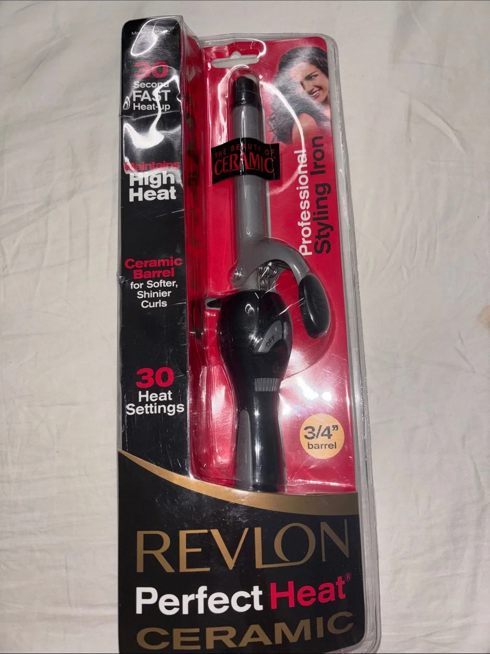 Revlon perfect heat ceramic curling iron